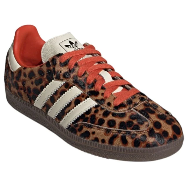 Adidas Samba OG Preloved Red Leopard (Women's)-2