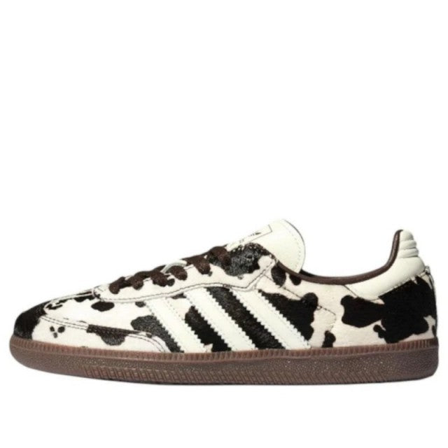 Adidas Samba OG Cow Print Dark Brown White (Women's)-1