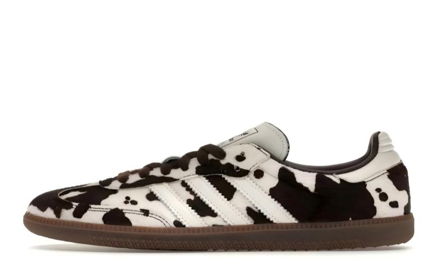 Adidas Samba OG Cow Print Dark Brown White (Women's) Pre Order Bulk