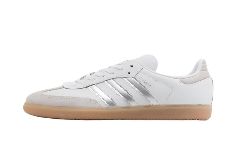 Adidas Samba OG White Silver Metallic Grey (Women's) Pre Order Bulk-1