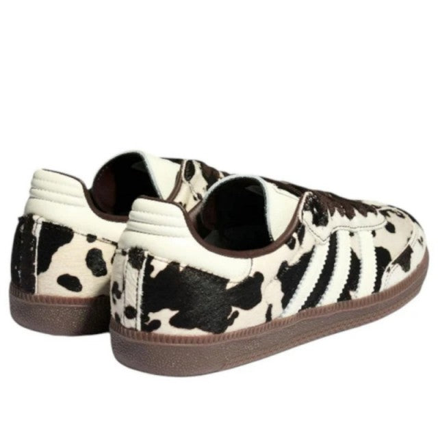 Adidas Samba OG Cow Print Dark Brown White (Women's)-2