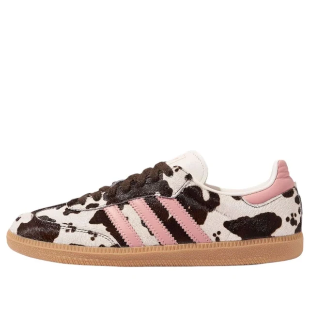 Adidas Samba OG Cow Print Dark Brown Wonder Mauve (Women's)-3