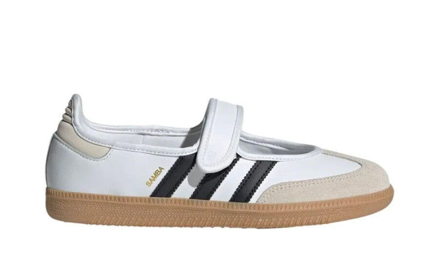 Adidas Samba Jane White Black Gum (Women's) Pre Order Bulk-2