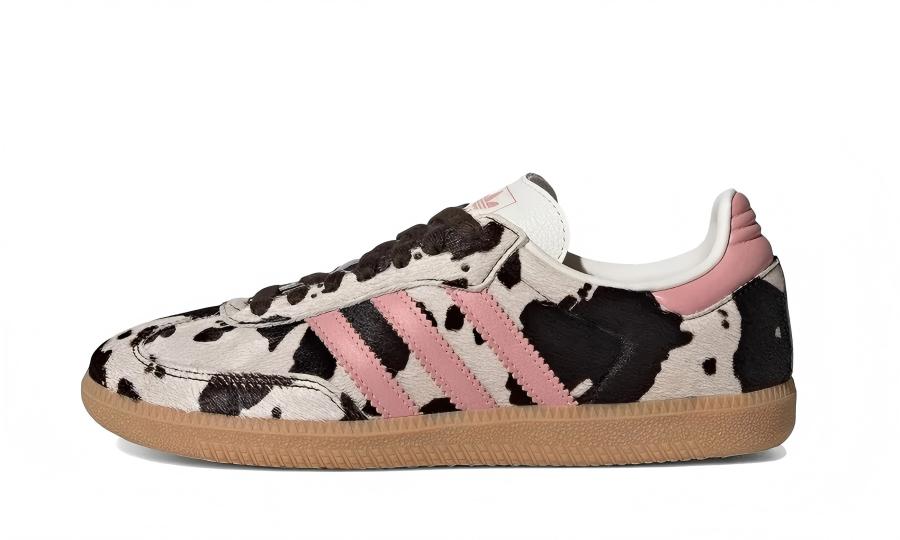 Adidas Samba OG Cow Print Dark Brown Wonder Mauve (Women's) Pre Order Bulk